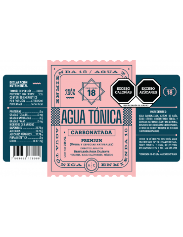 Agua Tonica Premium...