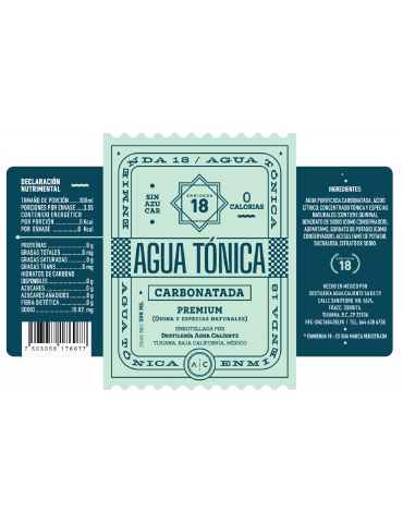 Agua Tonica Premium...